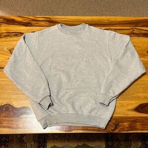 Pluma By Russell Athletics Gray Sweatshirt Long Sleeve Pullover Crewneck Medium